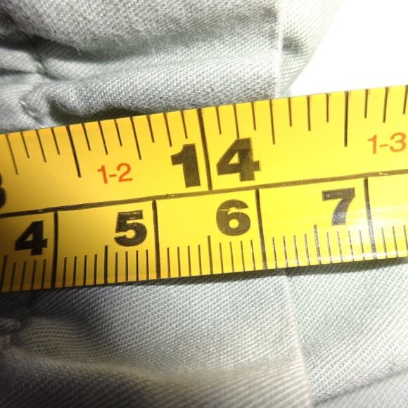 Steve Madden paper bag waist pants size M, 100% cotton, Misty Jade, NWT, soft - Picture 12 of 16